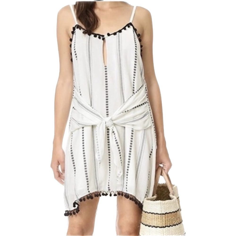 Tularosa women’s extra small, dual layer, spaghetti strap, tie wrap dress